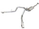 aFe MACHForce XP Exhaust 3in SS Dual Side Ext CB w/ Polished Tips 2015 Ford F150 5.0L V8 CC/SB EC/LB - Mammoth Racing -