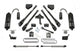 Fabtech 11-16 Ford F350 4WD 6in 4Link Sys w/4.0 R/R & 2.25 - Mammoth Racing -
