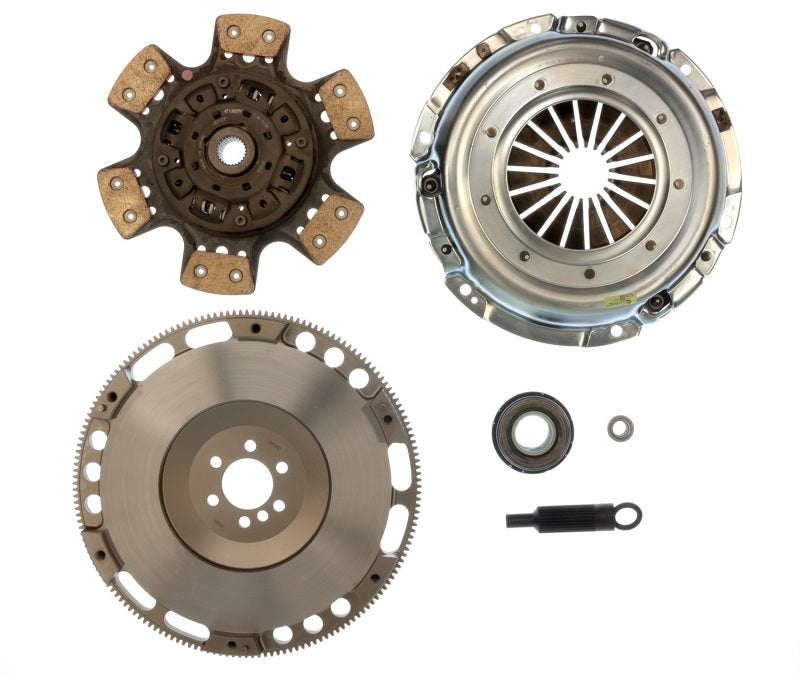 Exedy 1998-2002 Chevrolet Camaro Z28 V8 Stage 2 Cerametallic Clutch 6 Puck Disc Includes Gf502a FW - Mammoth Racing -