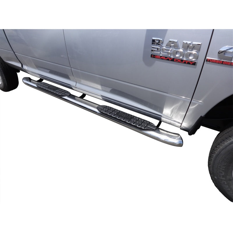 Westin 2009-2018 Dodge/Ram 1500 Quad Cab PRO TRAXX 5 Oval Nerf Step Bars - SS - Mammoth Racing -
