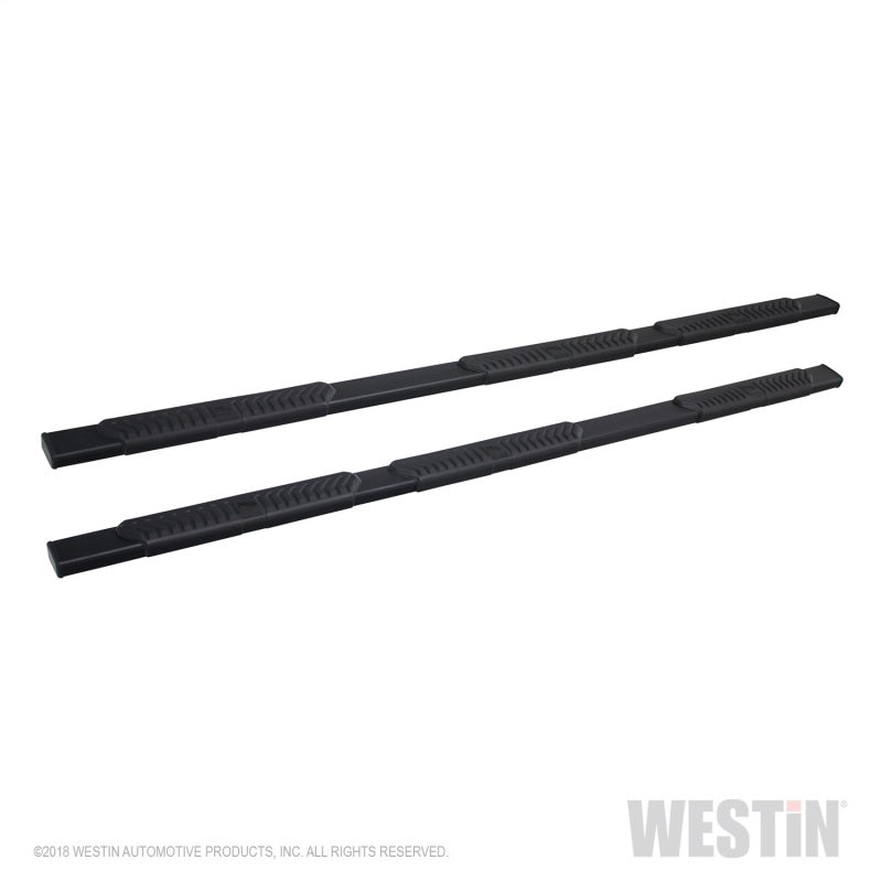 Westin 2019 Chevrolet Silverado/Sierra 1500 Crew Cab (5.5ft) R5 Modular Nerf Step Bars - Black - Mammoth Racing -