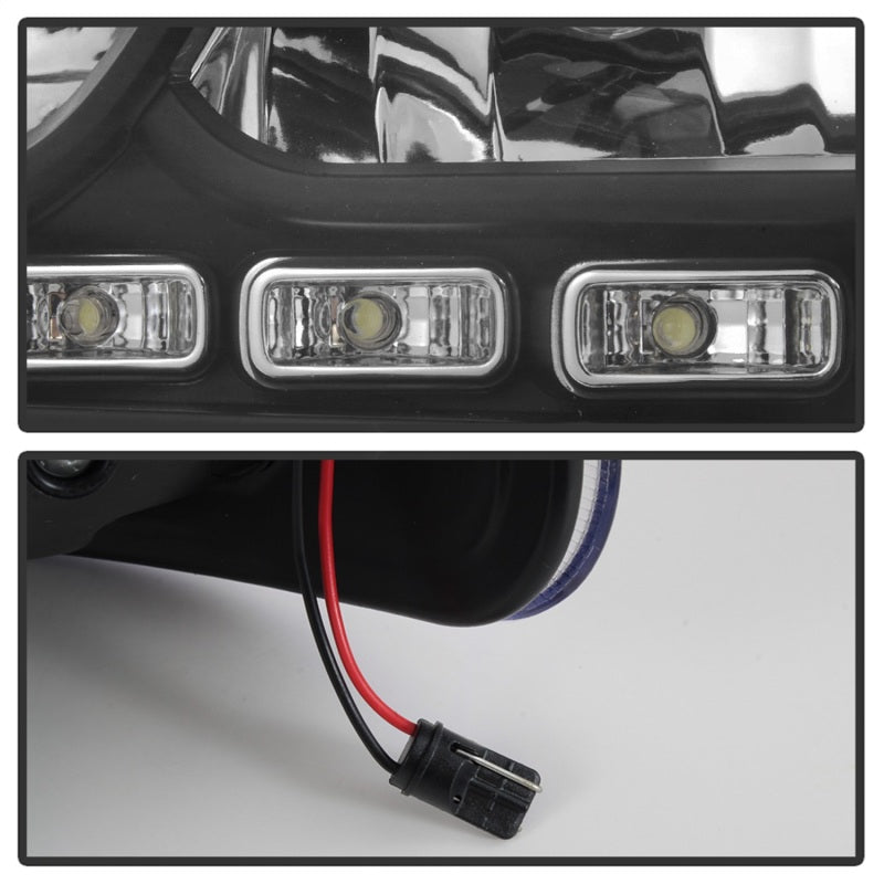 Xtune Dodge Charger 06-10 1Pc LED Crystal Headlights Black HD-ON-DCH05-1PC-LED-BK - Mammoth Racing -