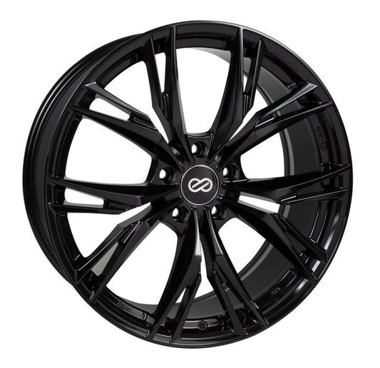 Enkei ONX 18x8 5x120 40mm Offset 72.6mm Bore Black Wheel - Mammoth Racing -