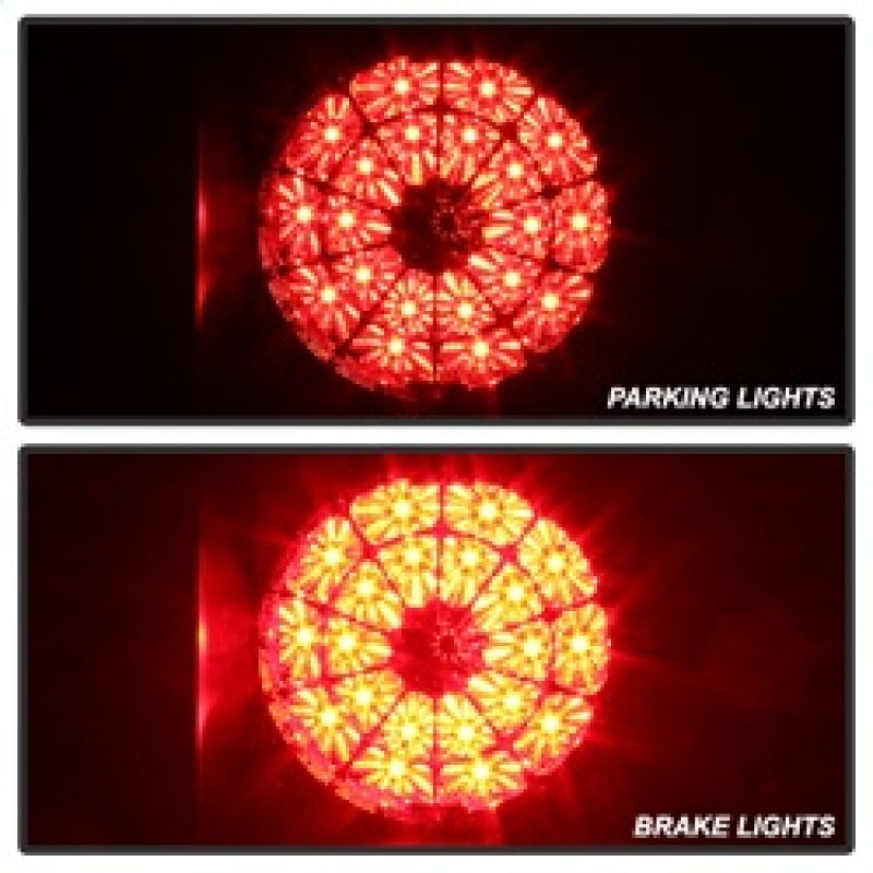 Spyder Toyota Tundra 07-13 LED Tail lights Black ALT-YD-TTU07-LED-BK - Mammoth Racing -