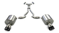 Corsa 08-09 Pontiac G8 GXP 6.0L V8 Sport Cat-Back w/ Dual 3in Black Tips - Mammoth Racing -