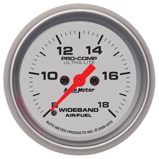 Autometer Ultra-Lite 52mm Wideband Air/Fuel Gauge Analog Stepper Motor - My Store