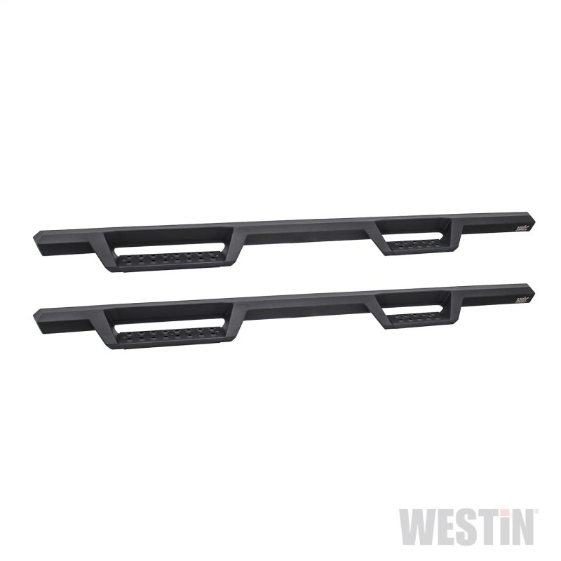 Westin/HDX 16-18 Nissan Titan XD Crew / 17-18 Titan Crew Cab Drop Nerf Step Bars - Textured Black - Mammoth Racing -