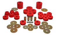 Energy Suspension 73-95 K5 Blazer Red Body(cab) Mount Set - Mammoth Racing -