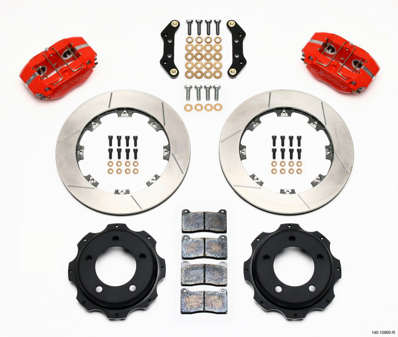 Wilwood Dynapro Rear Kit 12.19in Red Backdraft Cobra (bmw E36 Based) - Mammoth Racing -