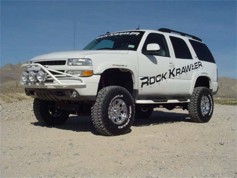 N-Fab Pre-Runner Light Bar 99-02 Chevy Tahoe/Suburban 00-05 1500/2500/3500 - Gloss Black - Mammoth Racing -