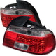 Spyder BMW E39 5-Series 97-00 LED Tail Lights Red Clear ALT-YD-BE3997-LED-RC - Mammoth Racing -