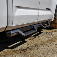 Westin/HDX 2022 Toyota Tundra Double Cab Drop Nerf Step Bars - Textured Black - Mammoth Racing -
