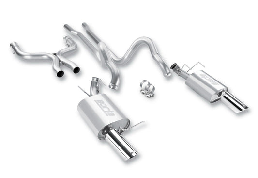 Borla 2011-2012 Mustang GT 5.0L 8cyl 6spd RWD Agressive ATAK Catback Exhaust - My Store