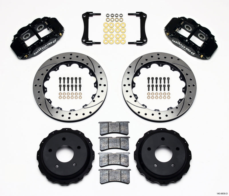 Wilwood Narrow Superlite 4R Rear Kit 12.88in Drilled 98-02 Camaro/Firebird - My Store