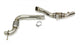 Kooks 15-17 Ford Mustang 2.3l EcoBoost 3in x 2.25in SS Green Catted OEM Downpipe - Mammoth Racing -