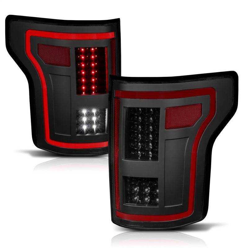 ANZO 15-17 Ford F-150 LED Taillights - Smoke - My Store