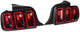 Raxiom 05-09 Ford Mustang Gen5 Tail Lights- Black Housing (Smoked Lens) - Mammoth Racing -
