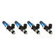 Injector Dynamics 2600-xds Injectors - 60mm Length - 11mm Top - 14mm Lower O-Ring (Set of 4) - Mammoth Racing -