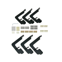 Westin 2014-2018 Chevy Silverado 1500 Dbl Cab (Rocker Mount) E-Series 3 Nerf Step Bars - SS - Mammoth Racing -