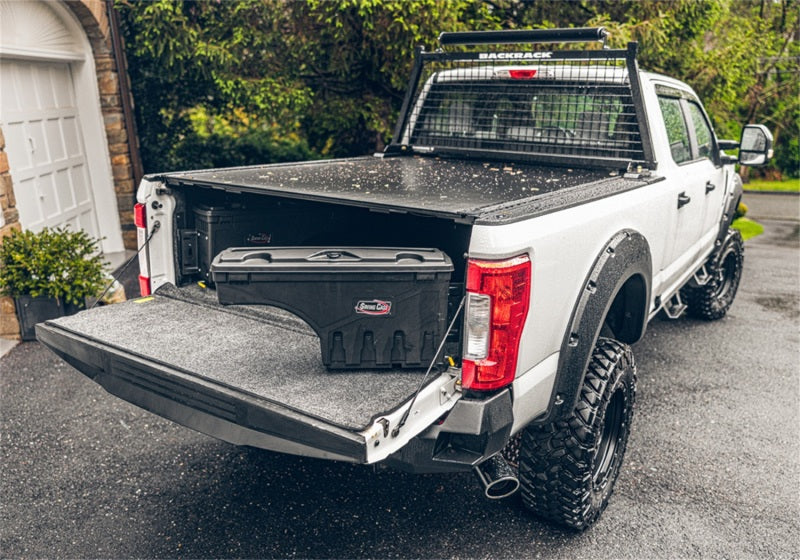 UnderCover 17-20 Ford F-250/F-350 Passengers Side Swing Case - Black Smooth - Mammoth Racing -