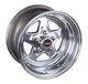 Weld ProStar 15x12 / 5x4.75 BP / 3.5in. BS Polished Wheel - Non-Beadlock - Mammoth Racing -