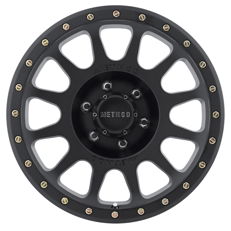 Method Mr305 NV 17x8.5 0mm Offset 6x135 94mm CB Matte Black Wheel - Mammoth Racing -