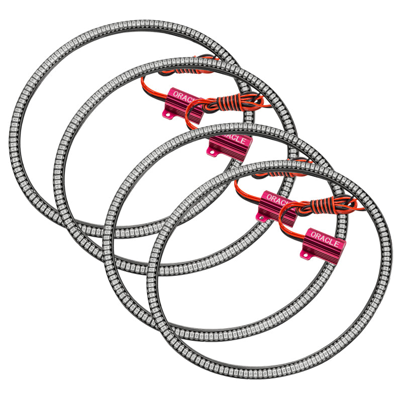 Oracle Chevy Corvette C6 05-13 LED Waterproof Afterburner Kit - Red - Mammoth Racing -