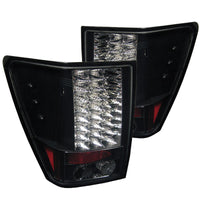 Spyder Jeep Grand Cherokee 05-06 LED Tail Lights Black ALT-YD-JGC05-LED-BK - Mammoth Racing -
