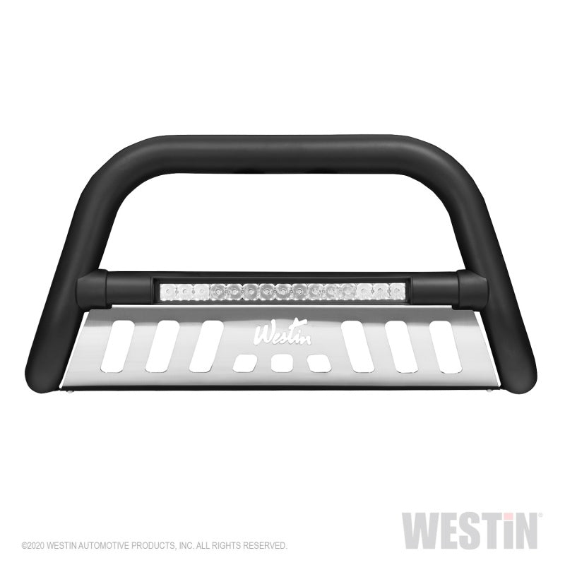 Westin 2020 Chevy Silverado 2500/3500 Ultimate LED Bull Bar - Textured Black - Mammoth Racing -