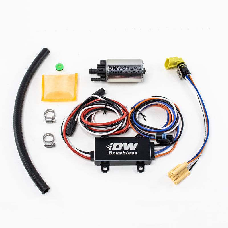 DeatschWerks DW440 440lph Brushless Fuel Pump w/ PWM Controller - Mammoth Racing -