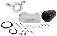 K&N 08-17 Harley Davidson Touring Models Performance Air Intake System Silver - Mammoth Racing -