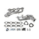 BBK 99-04 GM Truck SUV 4.8 5.3 Shorty Tuned Length Exhaust Headers - 1-3/4 Silver Ceramic - Mammoth Racing -