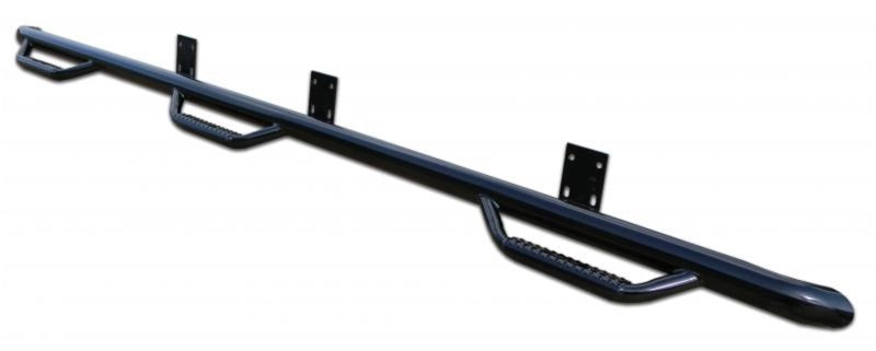 N-Fab Nerf Step 14-17 Chevy-GMC 1500 Crew Cab 6.5ft Bed - Tex. Black - Bed Access - 3in - Mammoth Racing -