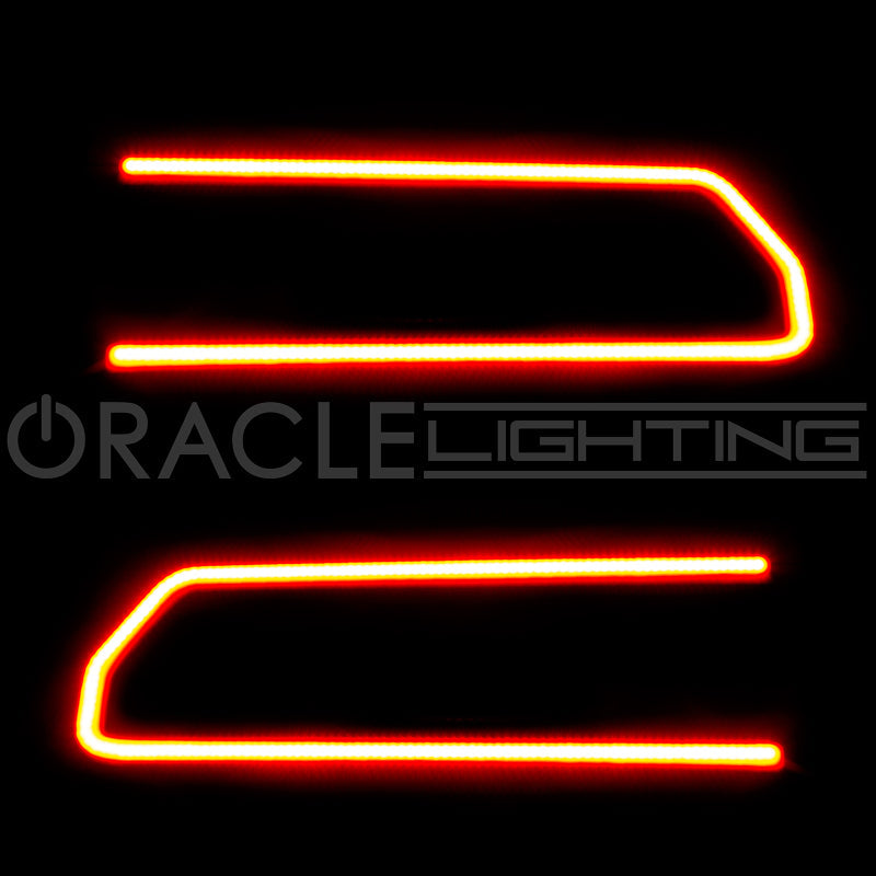 Oracle Dodge Challenger 08-14 LED Waterproof Afterburner Kit - Red - Mammoth Racing -