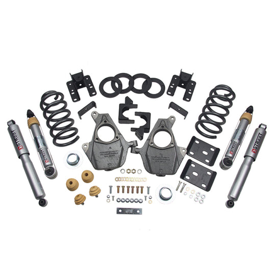 Belltech Lowering KIT 16.5-17 Chevy Silverado Standard Cab 2WD 3-4f / 5-6r