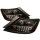 Spyder Honda Civic 06-08 2Dr LED Tail Lights Black ALT-YD-HC06-2D-LED-BK - Mammoth Racing -