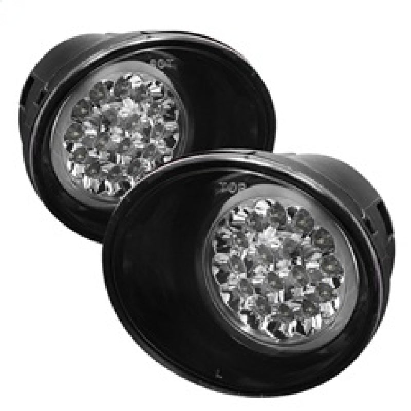 Spyder Nissan Titan 04-12/Nissan Armada 04-12 LED Fog Lights w/Switch Clear FL-LED-NT04-C - Mammoth Racing -