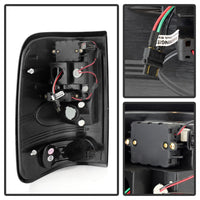 Spyder Ford F150 Styleside 04-08 (Not Fit Heritage & SVT)LED Tail Lights Black ALT-YD-FF15004-LED-BK - Mammoth Racing -