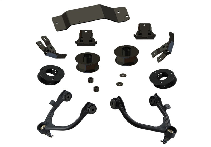 Superlift 15-19 Chevrolet Tahoe/ GMC Yukon 4WD 3.5in Lift Kit Aluminum/OEM Stamp Steel Control Arms - Mammoth Racing -