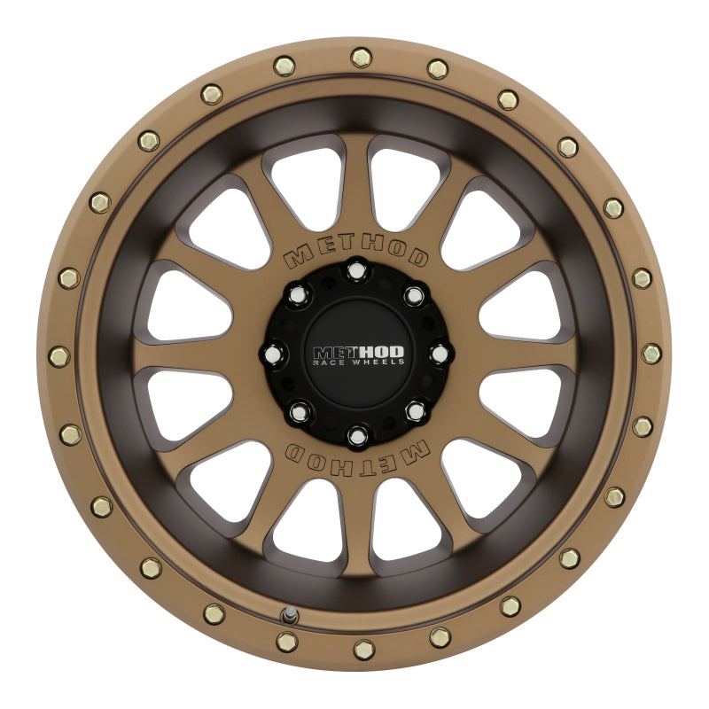 Method Mr605 NV 20x12 -52mm Offset 8x170 124.9mm CB Method Bronze Wheel - Mammoth Racing -