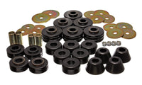 Energy Suspension 78-80 GM Denali XL/Subarban & Yukon XL 4WD Black Body(cab) Mount Set - Mammoth Racing -