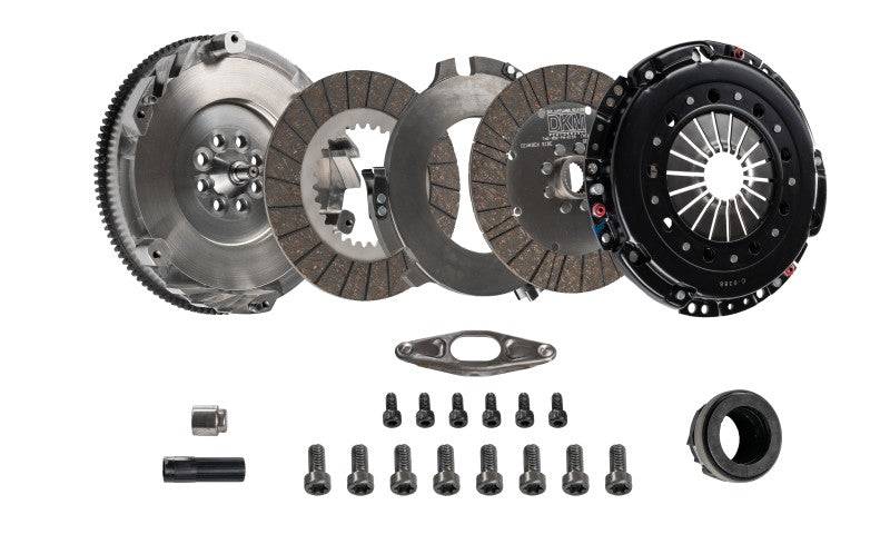 DKM Clutch BMW F22/F23 M 235i MS Organic Twin Disc Clutch Kit w/Flywheel (660 ft/lbs Torque) - Mammoth Racing -