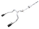 AWE Tuning 4th Gen GM 1500 5.3L 0FG Catback Split Rear Exit (Flat Bumper) - Dual Diamond Tips - Mammoth Racing -