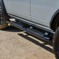 Westin 21-22 Ford Bronco (4-Door) PRO TRAXX 5 Oval Nerf Step Bars - Textured Black - Mammoth Racing -