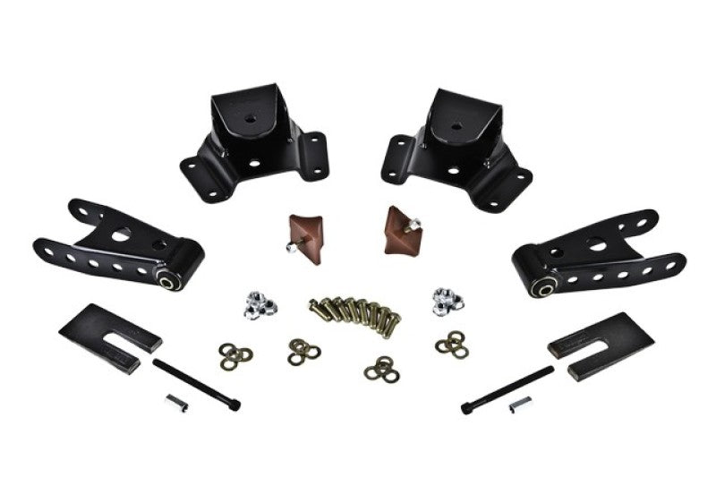 Belltech Shackle AND Hanger KIT 75-91 GM C30 CrewCab/Dually 4inch - Mammoth Racing -