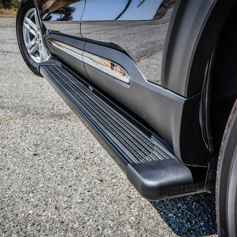 Westin SG6 Black Aluminum Running Boards 79 in - Mammoth Racing -