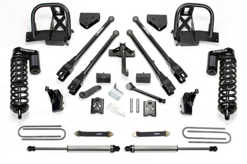 Fabtech 05-07 Ford F350 4WD 6in 4Link Sys w/Dlss 4.0 C/O & Rr Dlss - Mammoth Racing -
