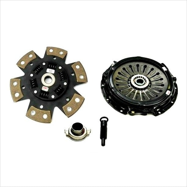 Comp Clutch VQ35DE Stage 4 - 6 Pad Ceramic Clutch Kit - Mammoth Racing -