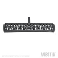 Westin Grate Steps Hitch Step - Textured Black - Mammoth Racing -