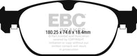 EBC 16-17 Volvo XC90 Yellowstuff Front Brake Pads - My Store